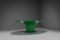 Oval Dining Table in Green Polyester attributed to Ferreiri & Gardella for Kartell, 1969 4