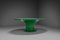 Oval Dining Table in Green Polyester attributed to Ferreiri & Gardella for Kartell, 1969 6