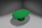 Oval Dining Table in Green Polyester attributed to Ferreiri & Gardella for Kartell, 1969 10