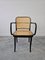 Black Dining Armchairs attributed to Josef Hoffmann for Mundus, Yugoslaviam, 1960s 12