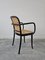 Black Dining Armchairs attributed to Josef Hoffmann for Mundus, Yugoslaviam, 1960s 5