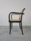 Black Dining Armchairs attributed to Josef Hoffmann for Mundus, Yugoslaviam, 1960s 10