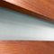 Portemanteau Mural Mid-Century Moderne en Bois et Laiton, Italie, 1960s 13