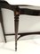 Ebonized Beech Console Table with Portuguese Pink Marble Top, Italy, 1950s 12