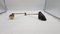 Wall Light Double Jointed Arm and Black Cone by Angelo Lelli for Arredoluce, 1950s, Image 2
