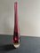 Bordeaux Murano Ampolla Yellow Vase, 1960s 5
