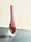 Bordeaux Murano Ampolla Yellow Vase, 1960s 1