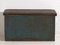 Small Vintage Trunk with Cobalt Blue Patina, 1920 7