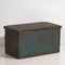 Small Vintage Trunk with Cobalt Blue Patina, 1920 1