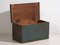 Small Vintage Trunk with Cobalt Blue Patina, 1920 5