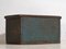 Small Vintage Trunk with Cobalt Blue Patina, 1920 2