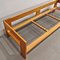 Sofá y Sillones Mod. Bastiano de madera de roble y cuero negro de Afra and Tobia Scarpa para Gavina, años 60. Juego de 3, Imagen 16