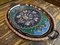 Clove Design Oval Copper Tray with Handles 4