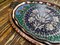 Clove Design Oval Copper Tray with Handles 6