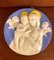 Madonna with Child and Angels in Polychrome Ceramic from Saca Sesto Fiorentino, Italy, 1940s 1