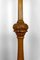 Vintage Art Deco Floor Lamp in Carved Oak, 1920 11