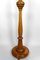 Vintage Art Deco Floor Lamp in Carved Oak, 1920 15