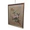 Vintage Chinese Bird Painting on Silk, Mid 20th Century, Image 3