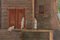 Francesco Settimj, House in the Desert, Oil Painting, Mid-20th Century 2