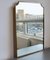 Espejo de pared italiano Mid-Century con marco de latón de Gio Ponti, años 60, Imagen 2