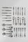 Art Deco Silver-Plated Flatware by Luc Lanel for Christofle, 1930s, Set of 32 23