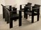 Postmoderne Crate Chairs von Gerrit Rietveld, 1980er, 4er Set 4
