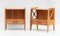 Oak Nightstands attributed to Jacques Adnet, 1950s, Set of 2, Image 6