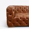 Three-Seater Tan Tank Sofa from Pure White Lines, Image 4