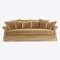 Nia Sofa in Camel Velvet from Pure White Lines 5