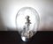 Large Space Age Ice Glass Table Lamp by Doria Leuchten, 1970 13
