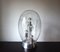 Large Space Age Ice Glass Table Lamp by Doria Leuchten, 1970 1