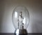 Large Space Age Ice Glass Table Lamp by Doria Leuchten, 1970 4