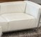 LC2 Zwei-Sitzer Sofa und Stuhl aus weißem Leder von Le Corbusier & Pierre Jeanneret für Cassina, 1970er, 2er Set 3