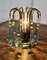 Turquoise Tear Drop Lustre Table Lamp, 1940s, Image 4