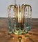 Turquoise Tear Drop Lustre Table Lamp, 1940s, Image 7