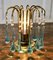 Turquoise Tear Drop Lustre Table Lamp, 1940s, Image 5