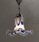 Vintage Italian Murano Glass Bell Pendant from Mazzega, 1970s 2