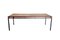 Mesa de centro Mid-Century moderna con superficie flotante de teca y cobre, años 60, Imagen 17