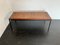 Mesa de centro Mid-Century moderna con superficie flotante de teca y cobre, años 60, Imagen 10