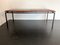 Mesa de centro Mid-Century moderna con superficie flotante de teca y cobre, años 60, Imagen 13