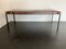 Mesa de centro Mid-Century moderna con superficie flotante de teca y cobre, años 60, Imagen 12