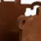 After Chillida, Abstract Sculpture, 1990s, Iron 7