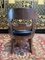 Napoleon Iii Office Chair in Black Leather 7