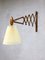 Vintage Sax Scissor Wall Lamp by Erik Hansen for Le Klint 3