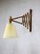 Vintage Sax Scissor Wall Lamp by Erik Hansen for Le Klint 1