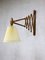 Vintage Sax Scissor Wall Lamp by Erik Hansen for Le Klint, Image 1