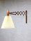 Lampada da parete a forbice Sax vintage di Erik Hansen per Le Klint, Immagine 4