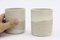 Ceramic Cups in Speckled and White Clay by Maevo, 2017, Set of 4 4