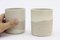 Ceramic Cups in Speckled and White Clay by Maevo, 2017, Set of 4, Image 4