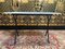 Black Cast Iron and Marble Bistro Table 1